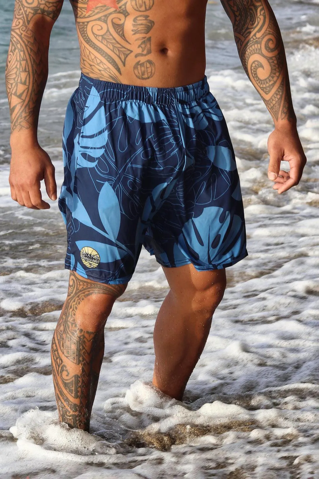 Lāʻape Men's Athletic Long Shorts