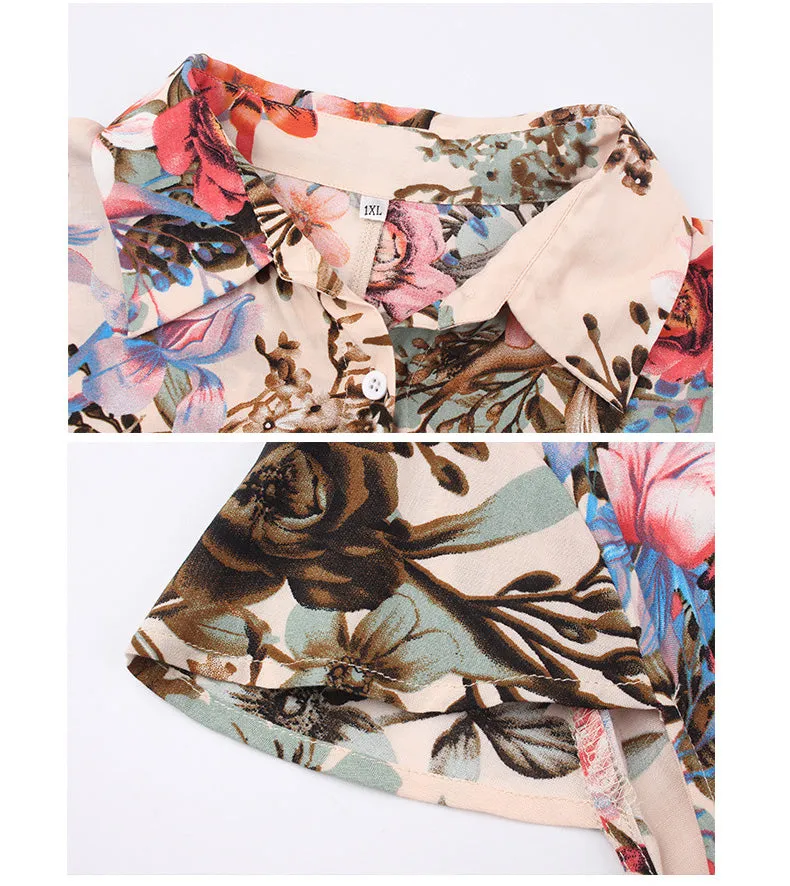 Large Size Summer New Print Fashion Dress