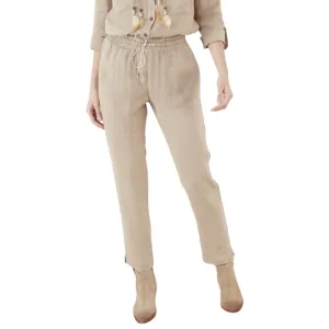Lea Linen Drawstring Comfy Pants