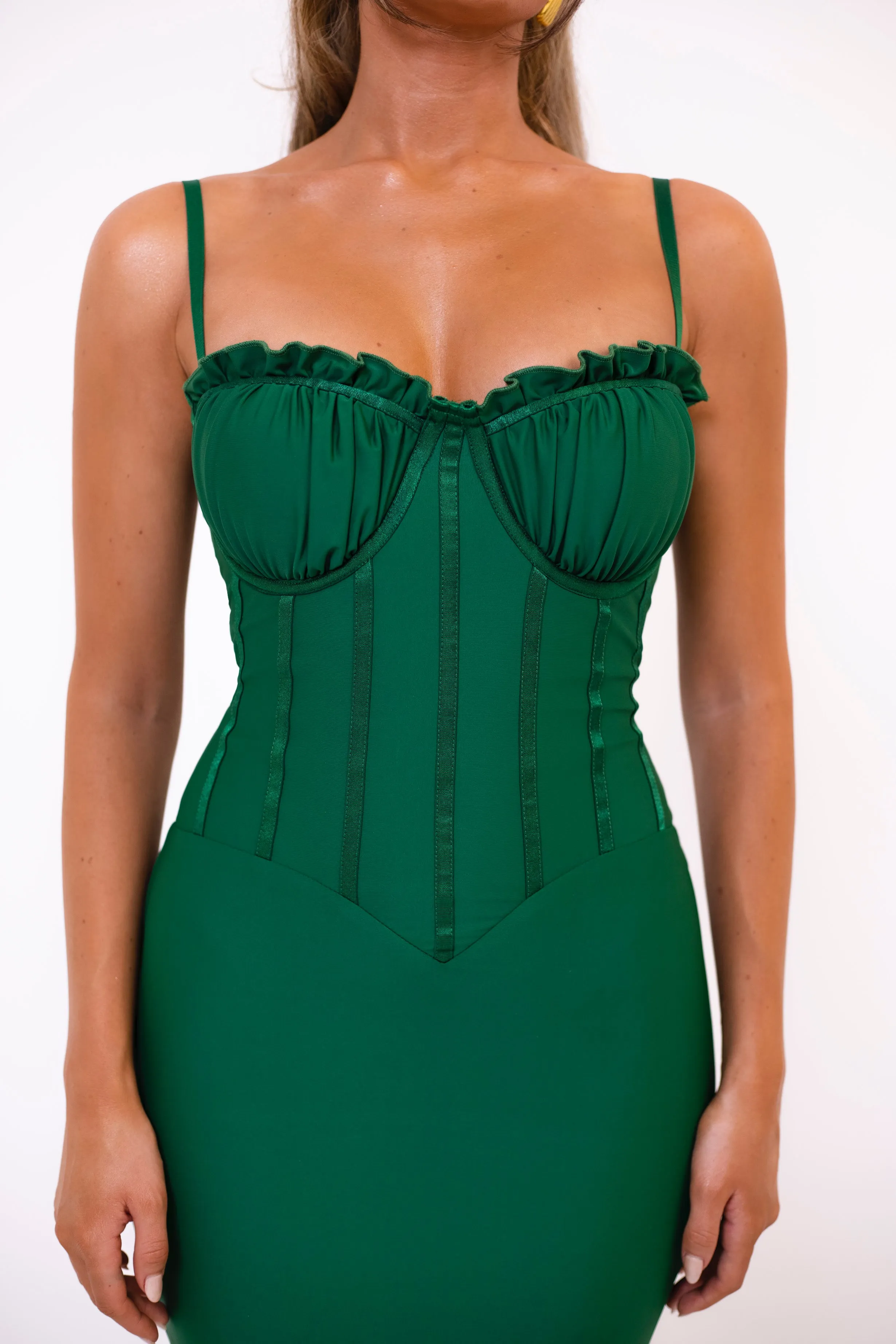 Ledia Green Dress