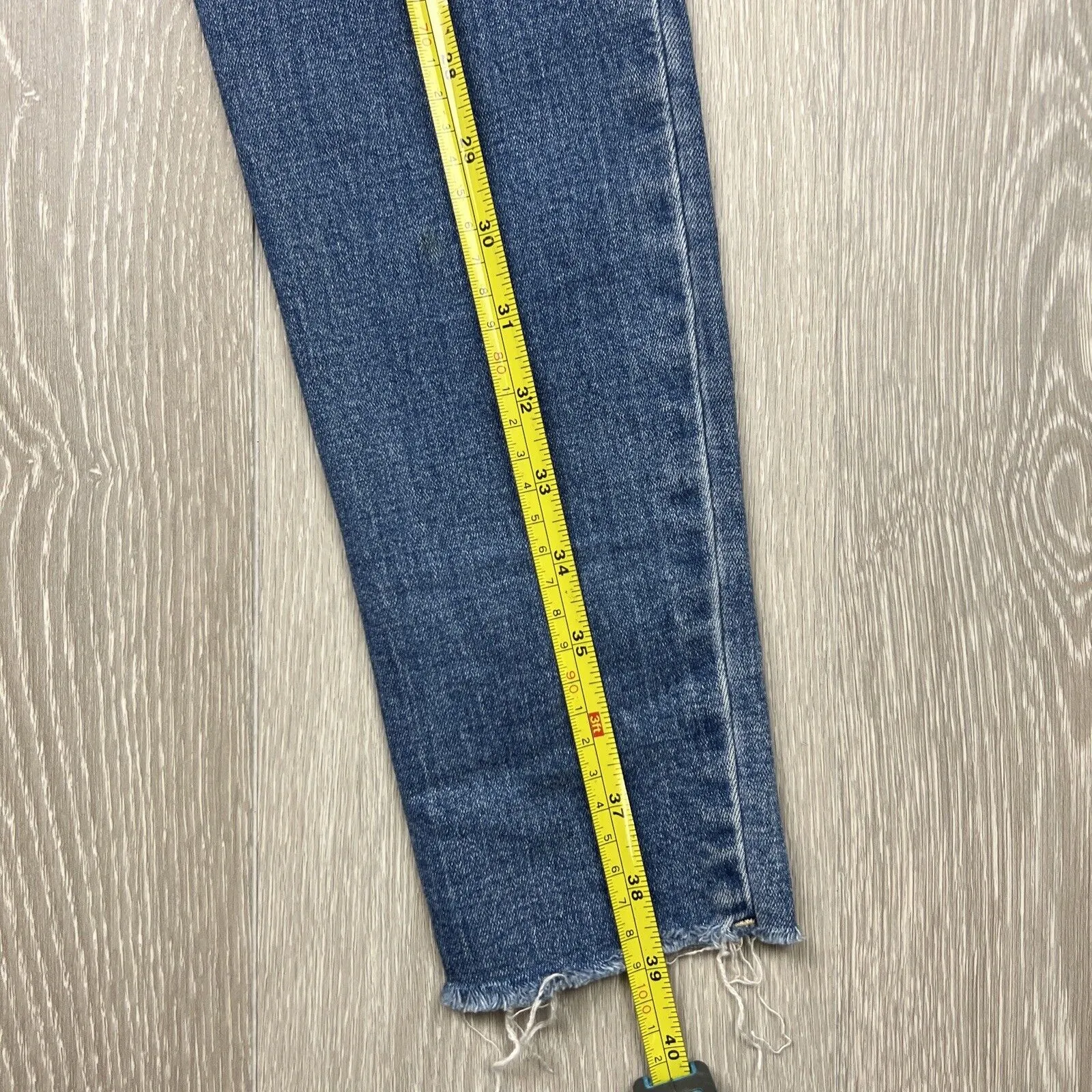 Lee Denim Womens Jeans High Lick Crop Size 10