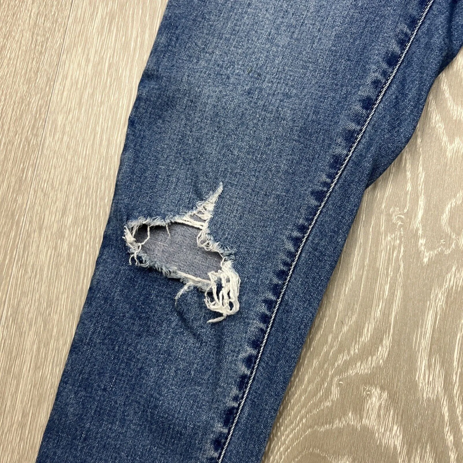 Lee Denim Womens Jeans High Lick Crop Size 10
