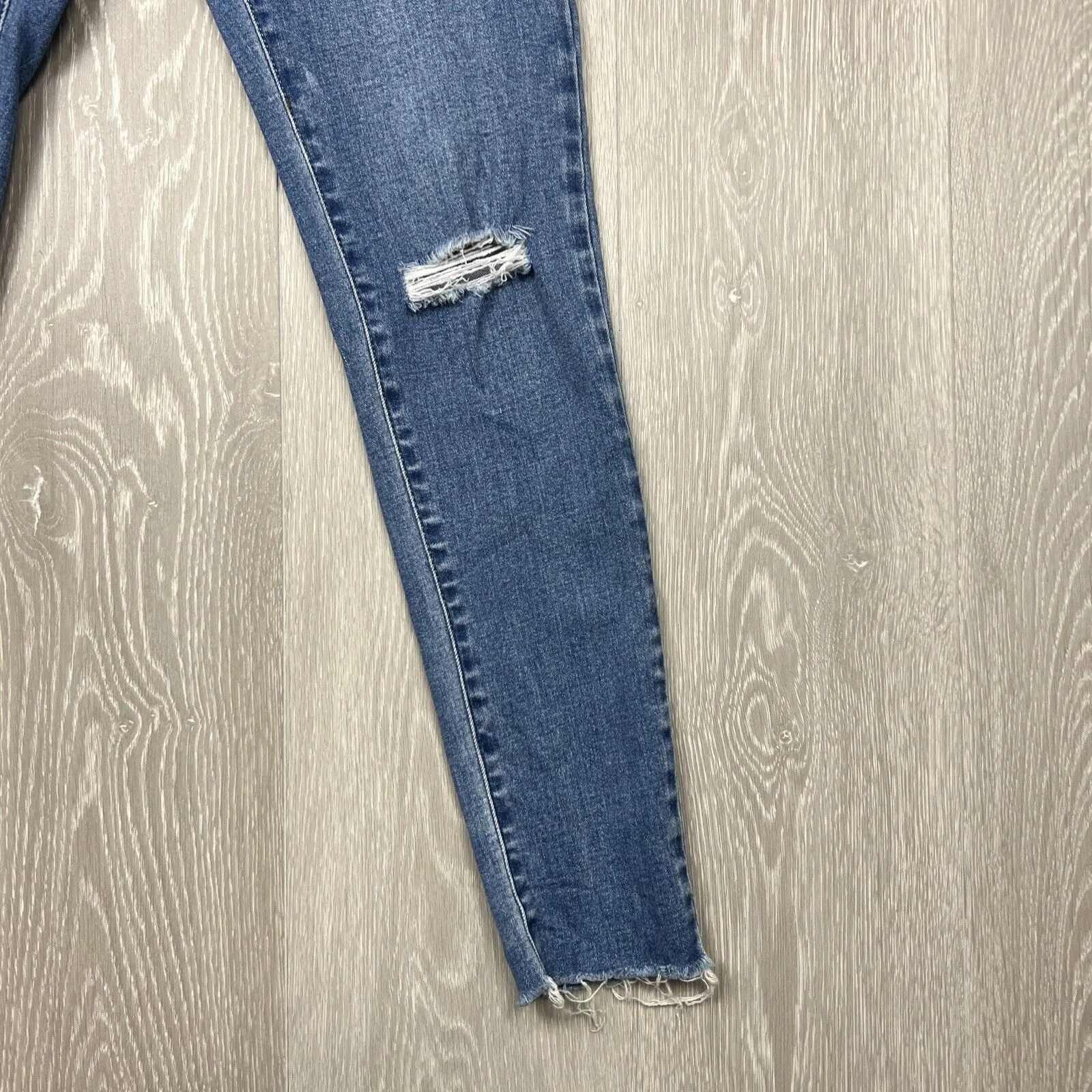 Lee Denim Womens Jeans High Lick Crop Size 10