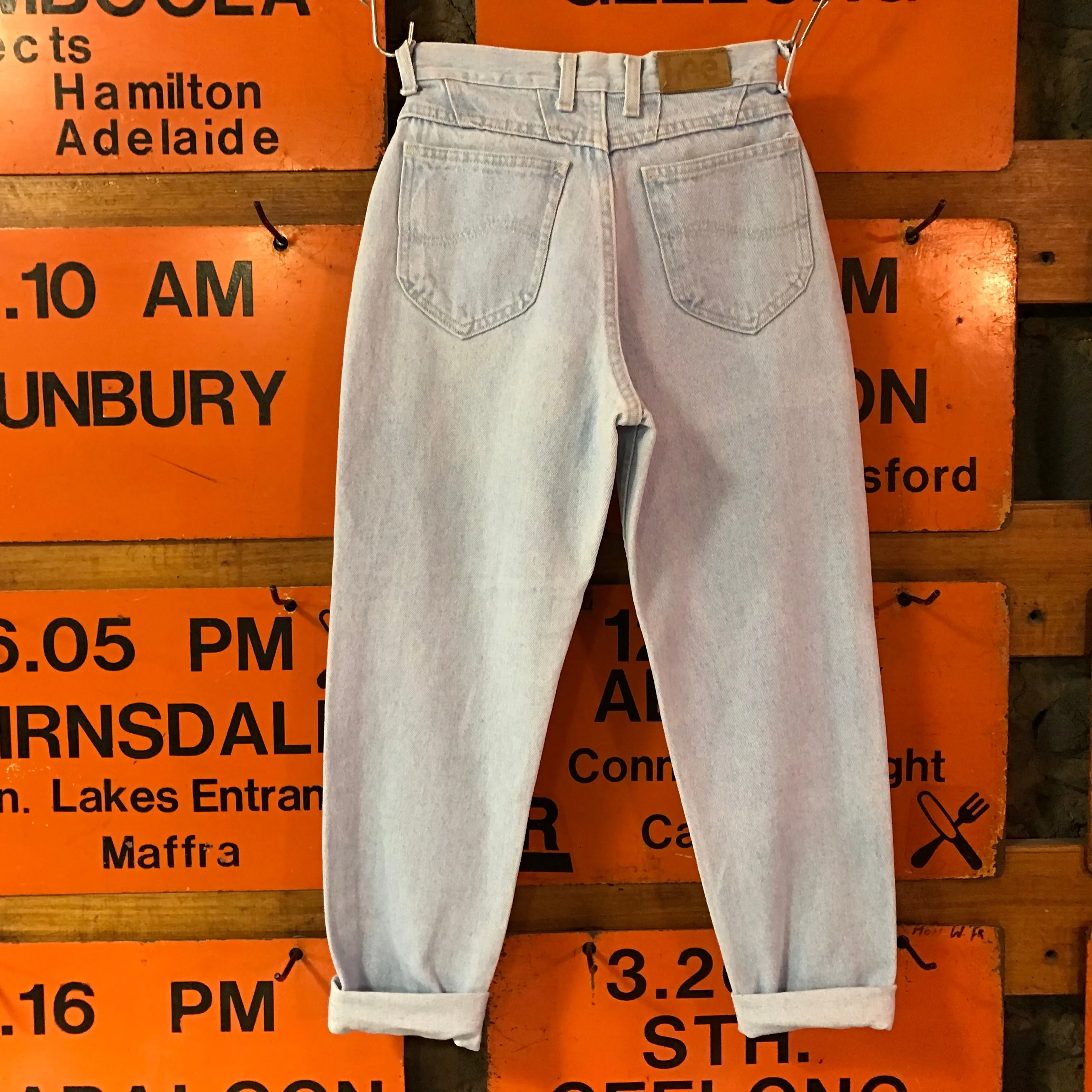 Lee Womens Jeans Vintage 80’s High Waisted Mom Jeans Made in USA
