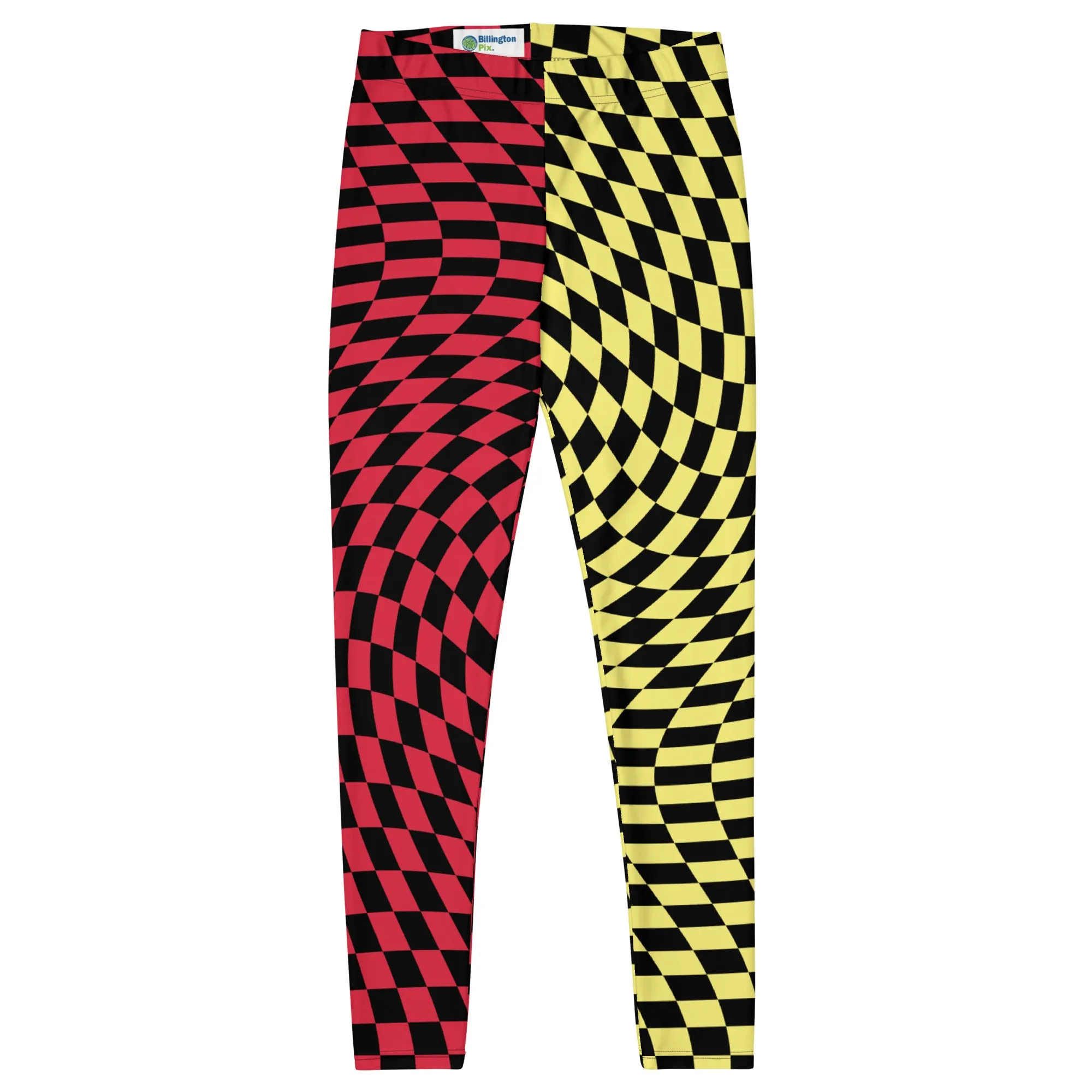 Leggings, Checked Wave