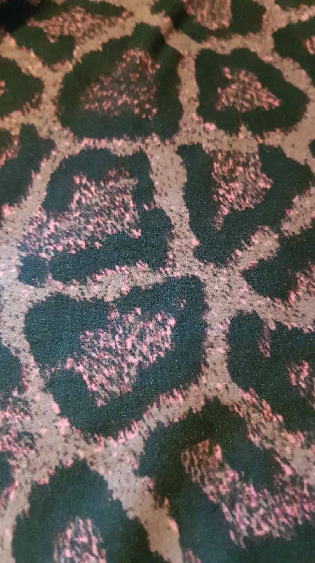 Leggings Full Length Magenta Leopard