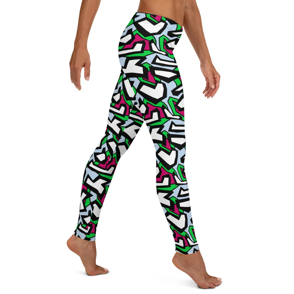 Leggings, Geometric Memphis