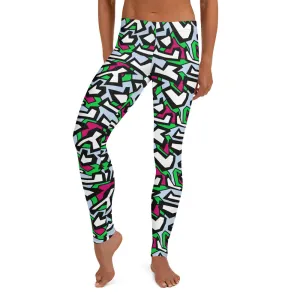 Leggings, Geometric Memphis