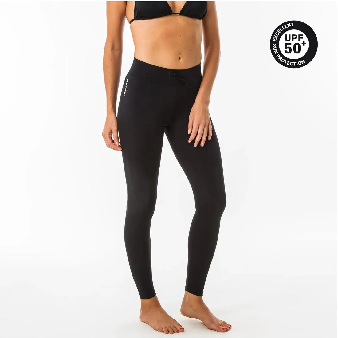 LEGGINGS UV SURF 100 WOMEN BLACK
