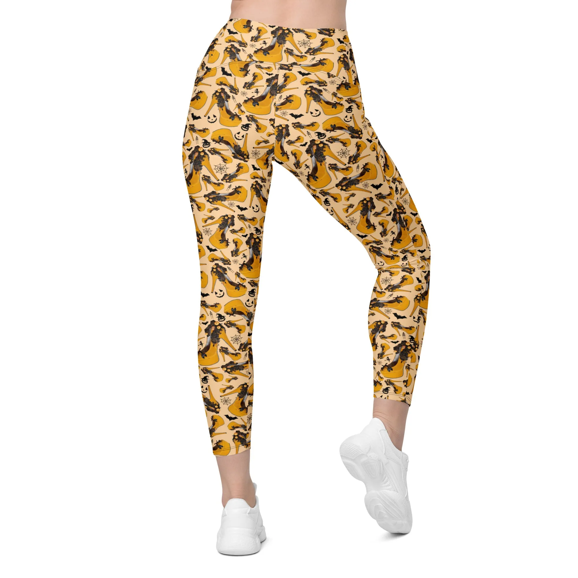 Leggings with pockets 'Fashion Halloween'