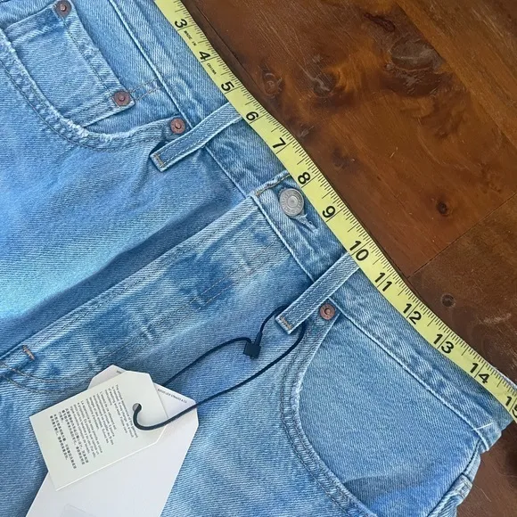 Levi’s 501 premium denim‎ distressed cotton shorts 29 NWT