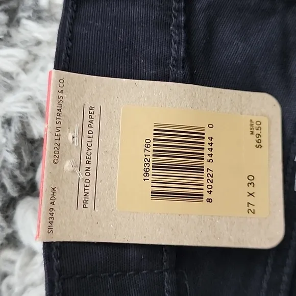 LEVIS Classic Black Women's Jeans Size 27×30 Brand New  Bootcut