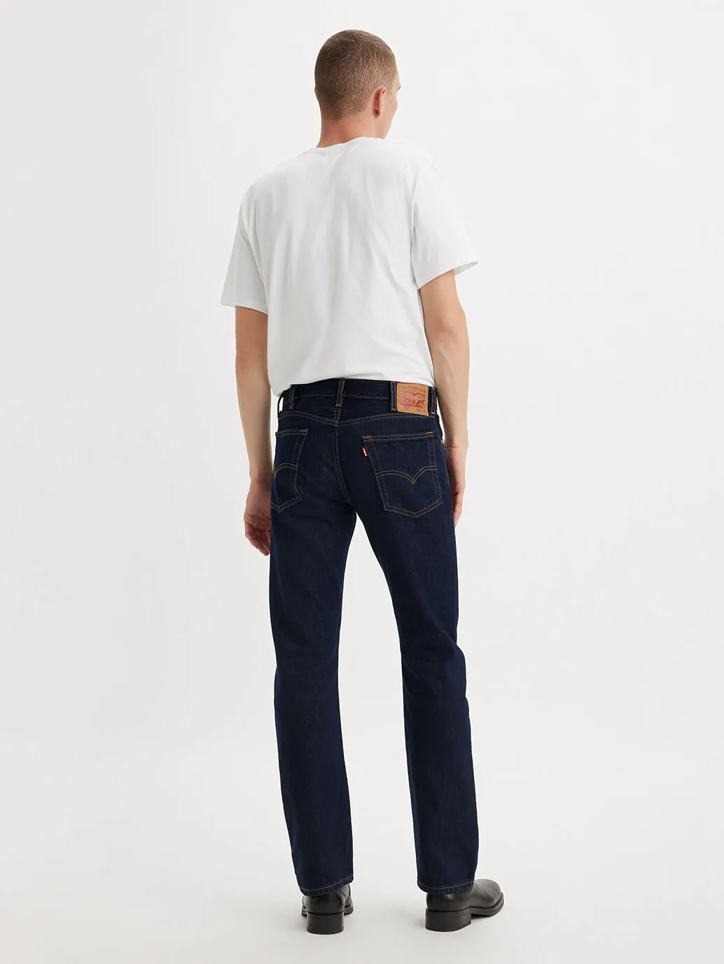 Levi's Mens 517 Boot Cut Jeans Rinse