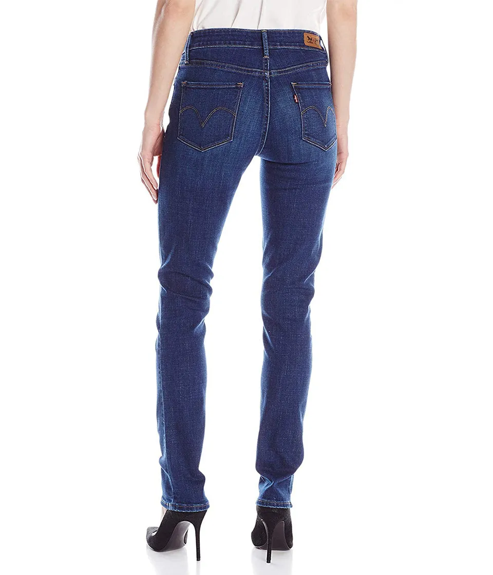 LEVI'S MID RISE SKINNY JEANS - INDIGO DEVOTION