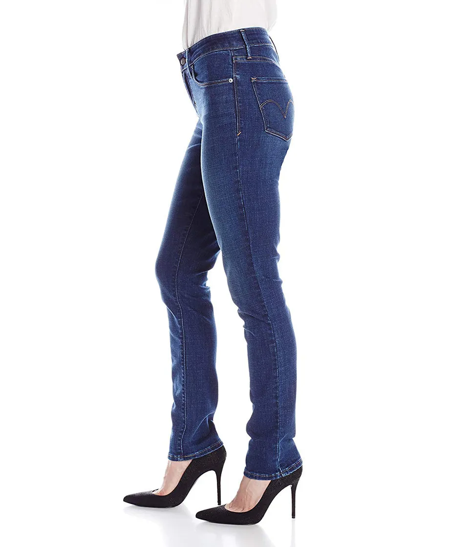 LEVI'S MID RISE SKINNY JEANS - INDIGO DEVOTION