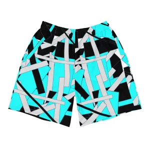 Light Blue Men's Athletic Shorts