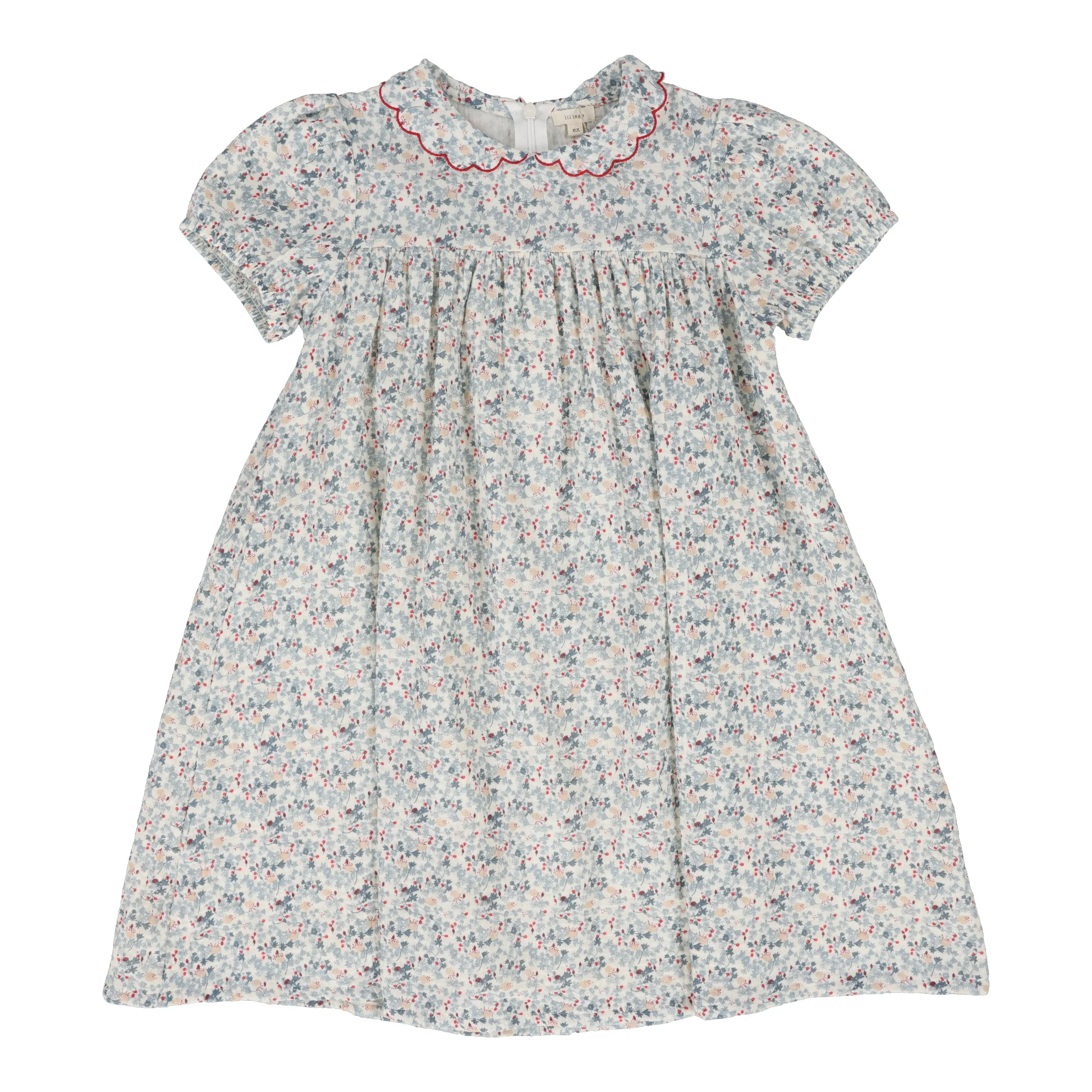Lil Legs Floral Dress Short Sleeve - Floral