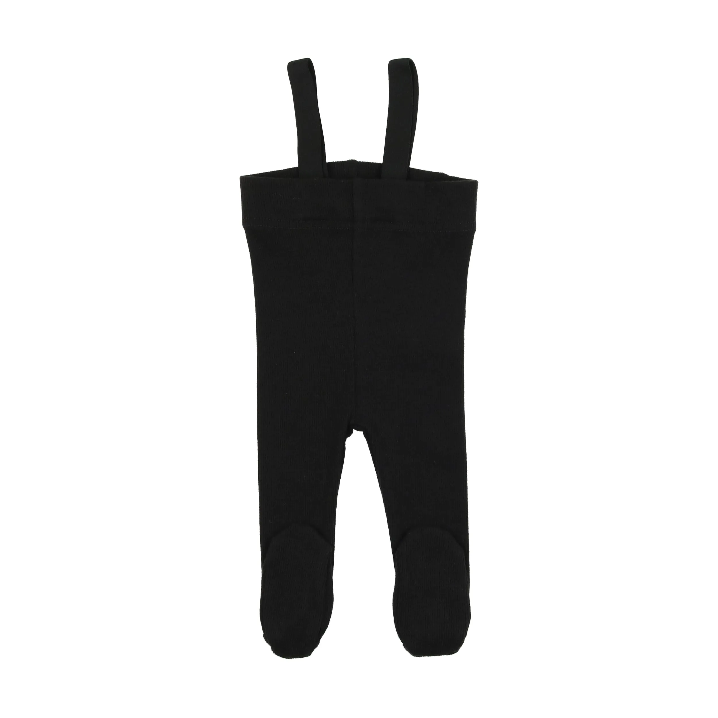 Lil Legs Suspender Leggings - Black