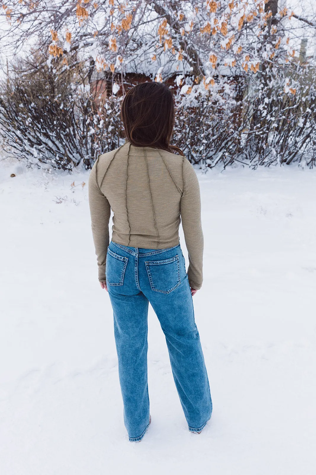 Lilo High Rise Acid Wash Jeans