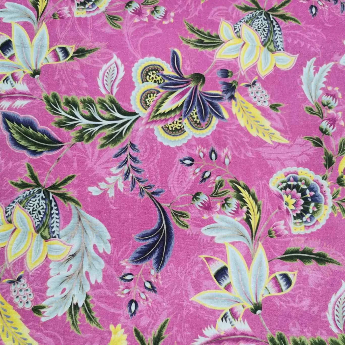 Linen Cotton, Kew, Pink