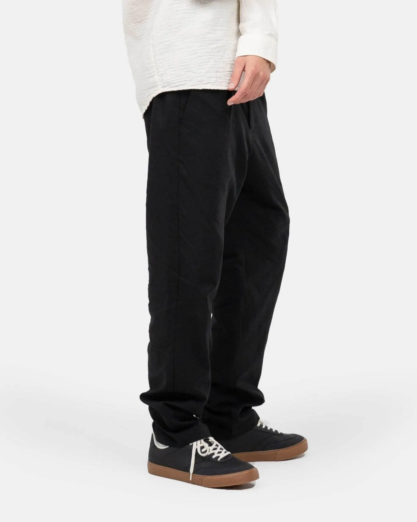 Linen Pants Black