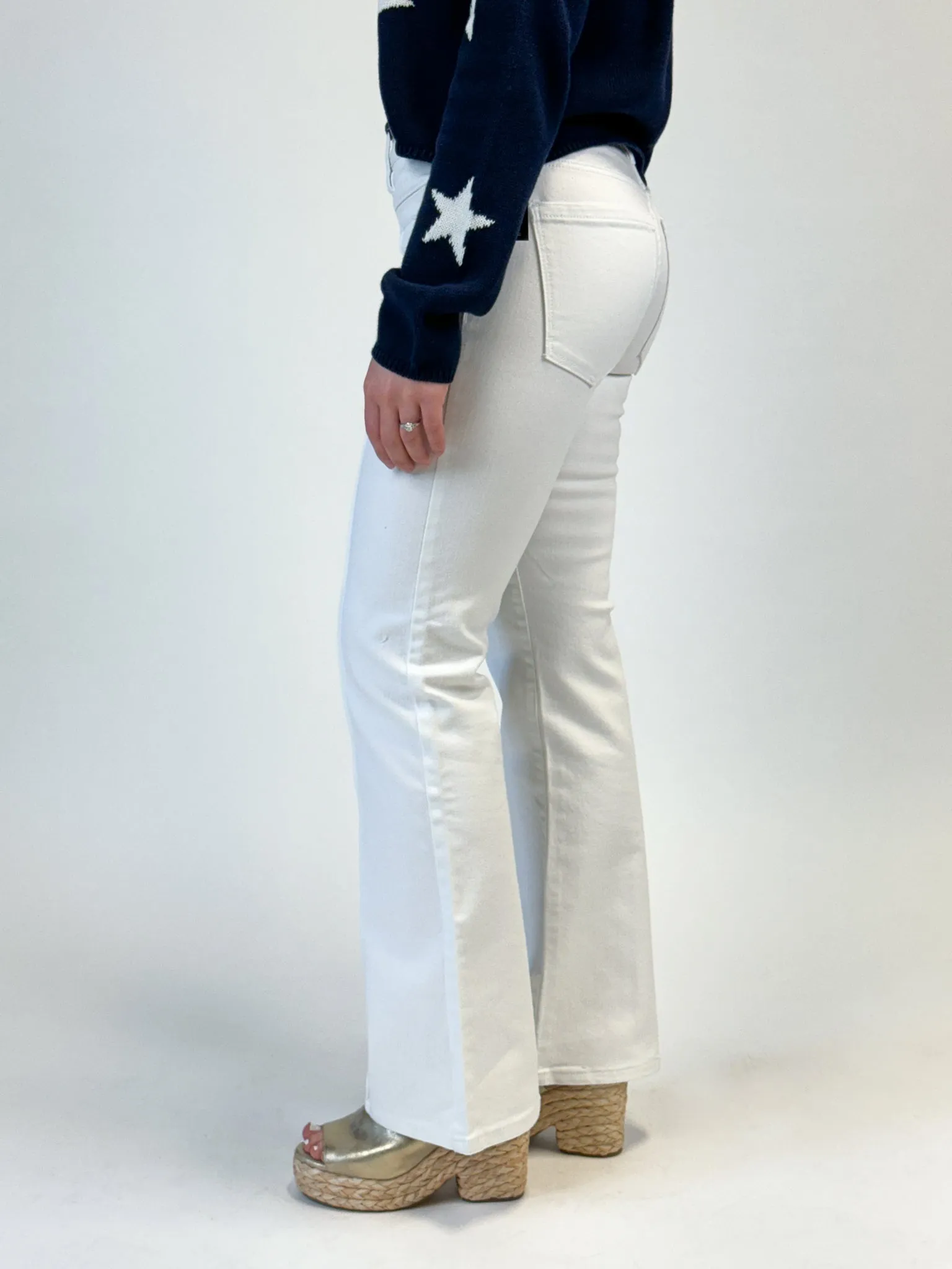 Liverpool Lucy Bootcut - Bright White