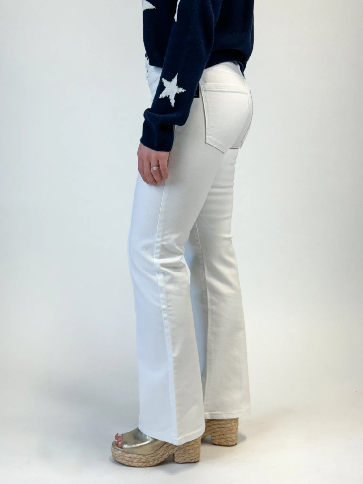 Liverpool Lucy Bootcut - Bright White