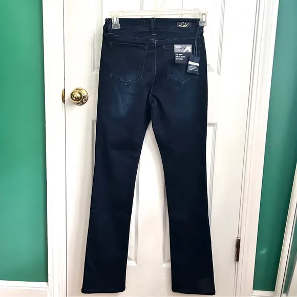Lola Jeans Kate DB High Rise Straight Jeans 26 NWT