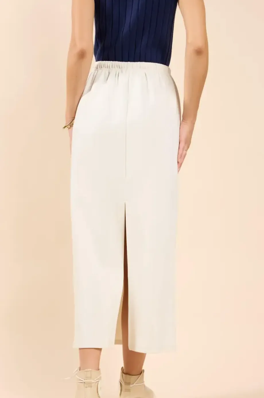 Lonestar Drawstring Midi Skirt