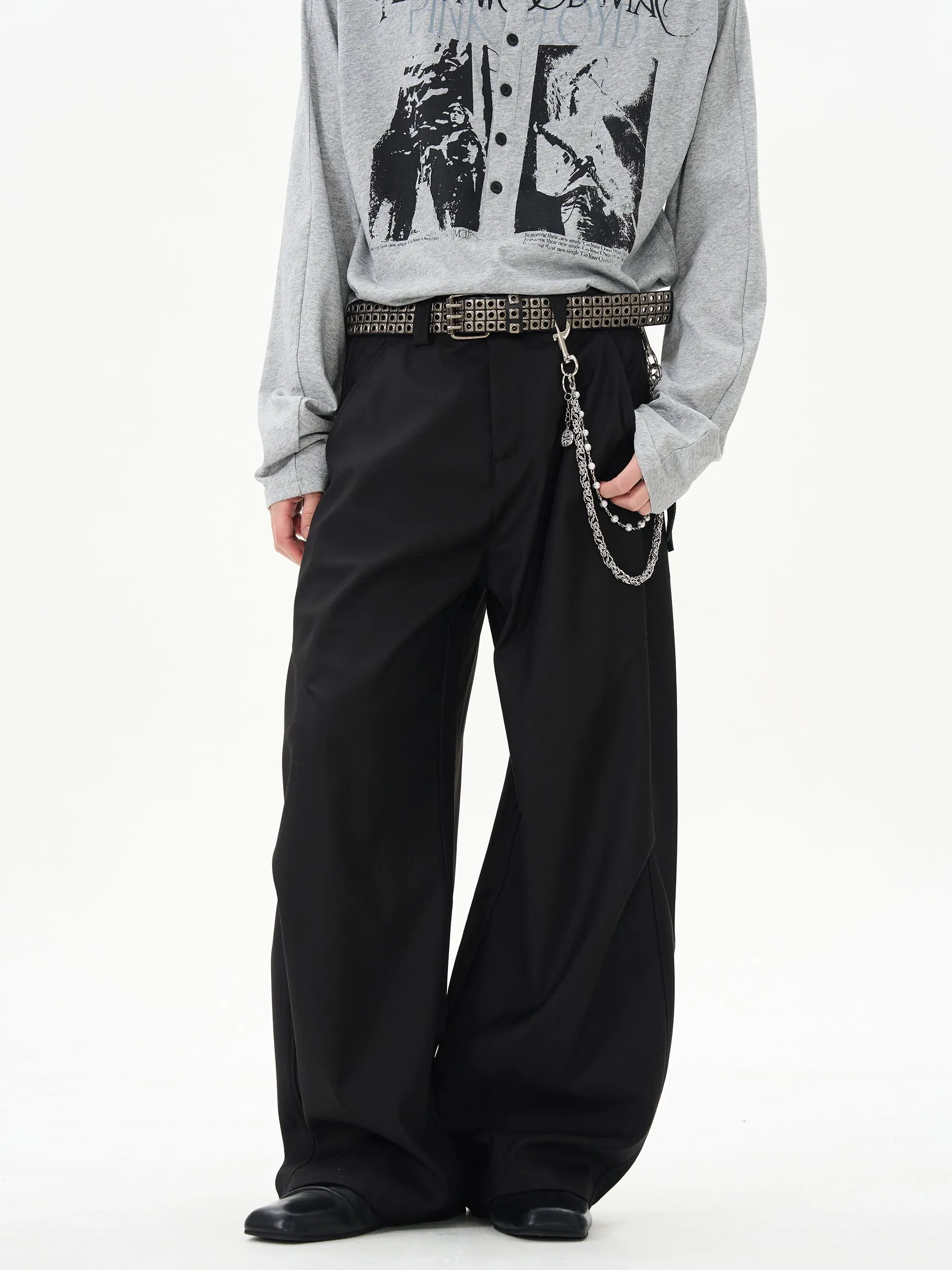 Loose Fit Casual Pants