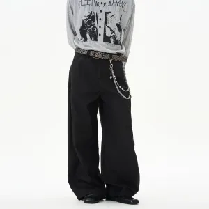 Loose Fit Casual Pants