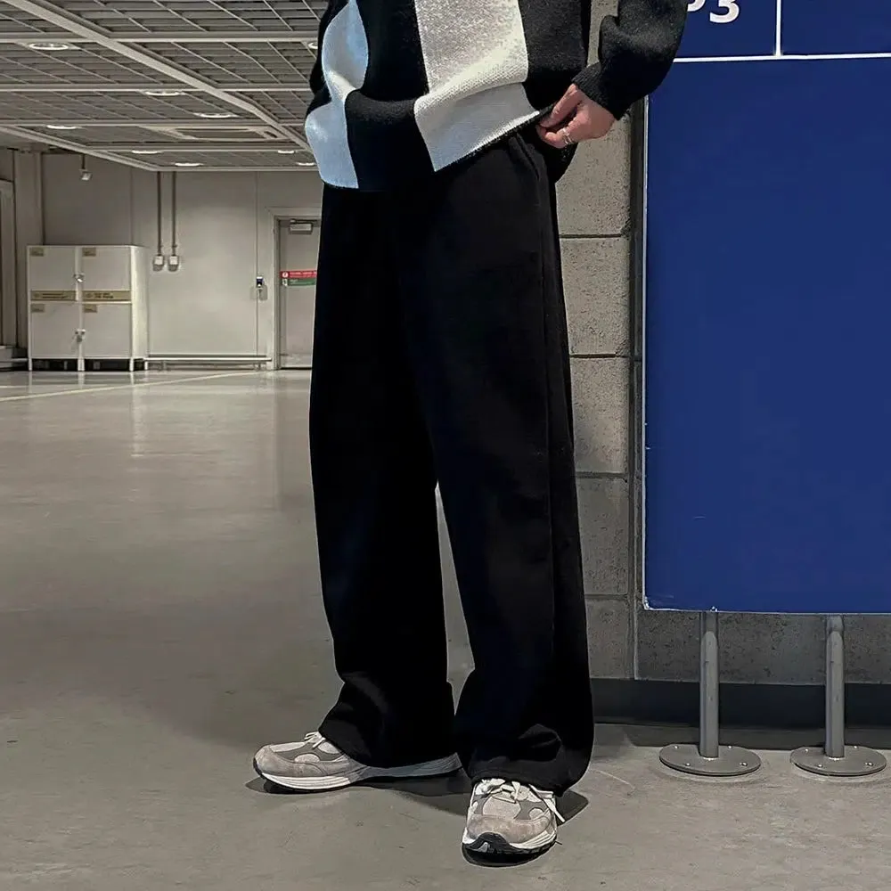 Loose Fit Straight Sweatpants