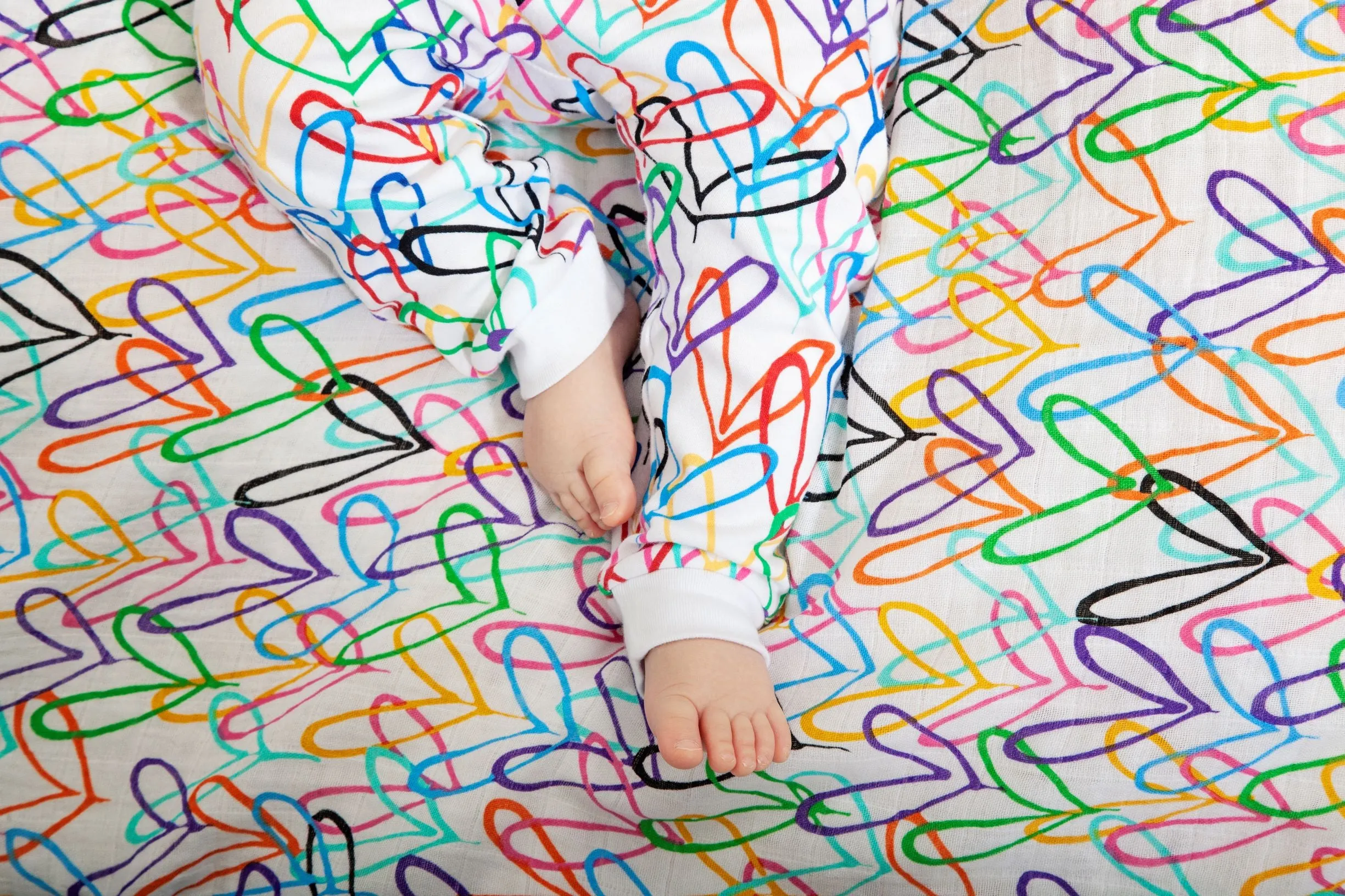 #Lovewall organic baby joggers - James Goldcrown x From Babies with Love