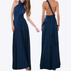 Lucina - Comfortable Versatile Woman's Wrap Maxi Dress