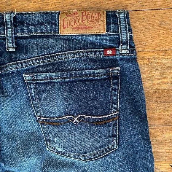 Lucky Brand Stark Sweet &amp; Low Bootcut Cotton Womens Jeans Size 10/30