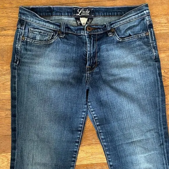 Lucky Brand Stark Sweet &amp; Low Bootcut Cotton Womens Jeans Size 10/30
