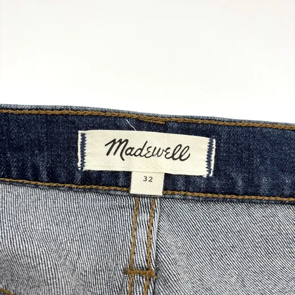 MADEWELL High Rise Stretch Denim Cutoff Jeans Shorts