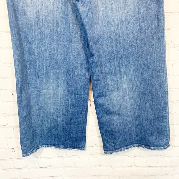 Madewell Jeans Wide Leg Crop hi rise