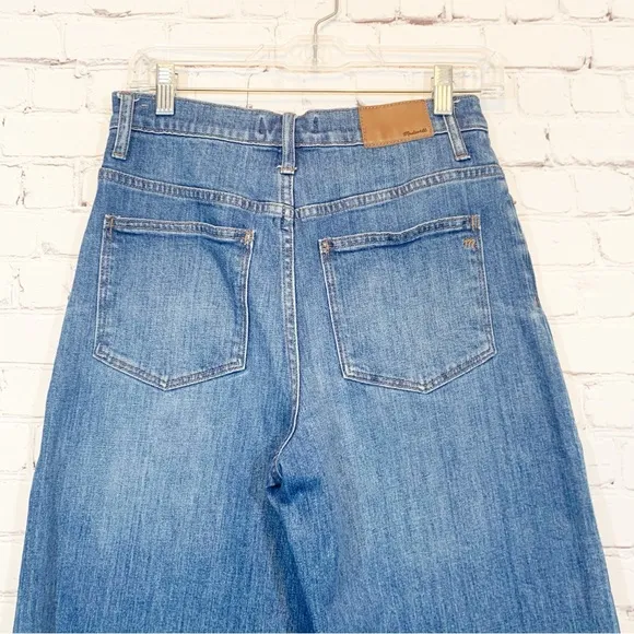 Madewell Jeans Wide Leg Crop hi rise