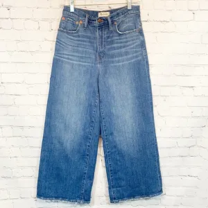 Madewell Jeans Wide Leg Crop hi rise
