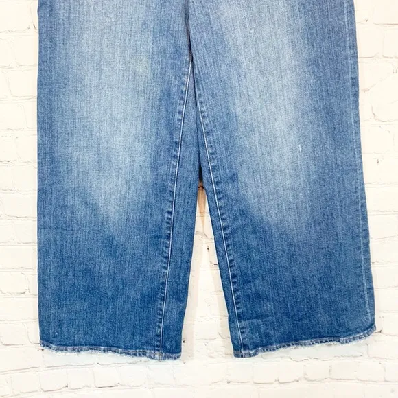 Madewell Jeans Wide Leg Crop hi rise