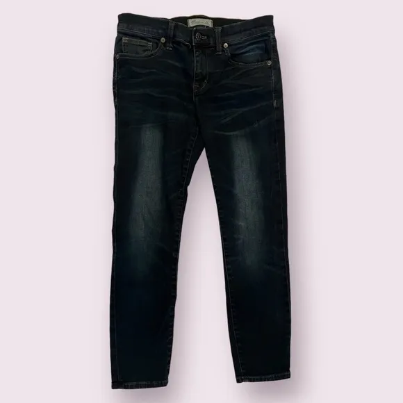 Madewell The Skinny Skinny Crop Dark Wash Jeans