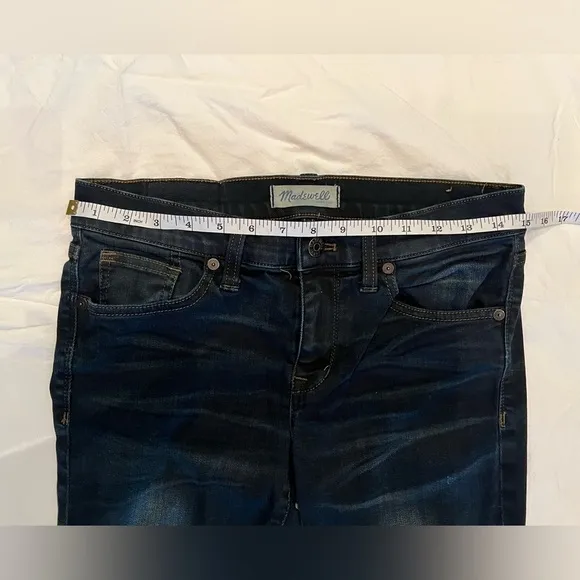 Madewell The Skinny Skinny Crop Dark Wash Jeans