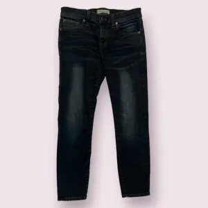 Madewell The Skinny Skinny Crop Dark Wash Jeans