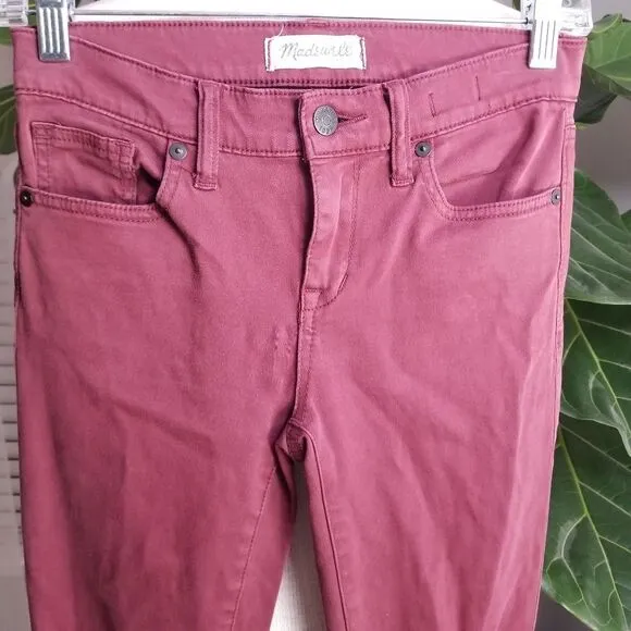 Madewell Womens Skinny Skinny Jeans size 25