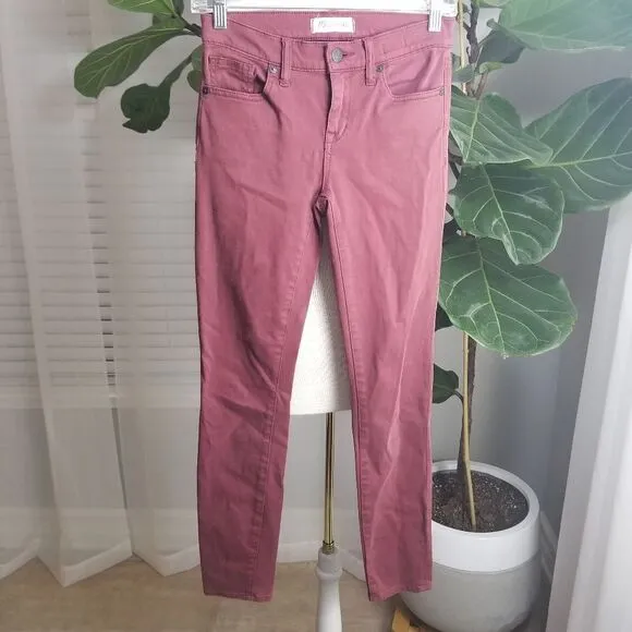Madewell Womens Skinny Skinny Jeans size 25