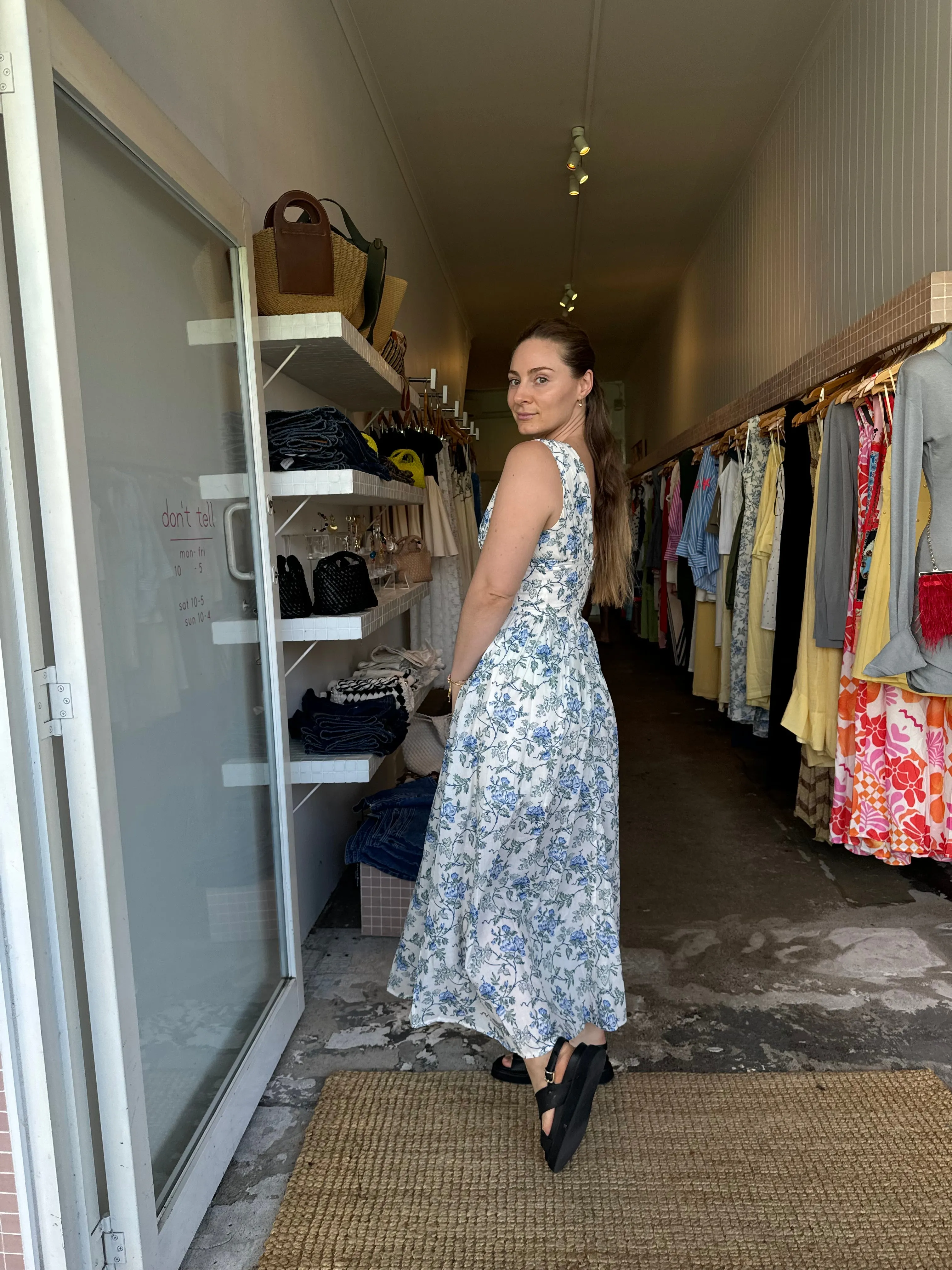 Magnolia maxi dress