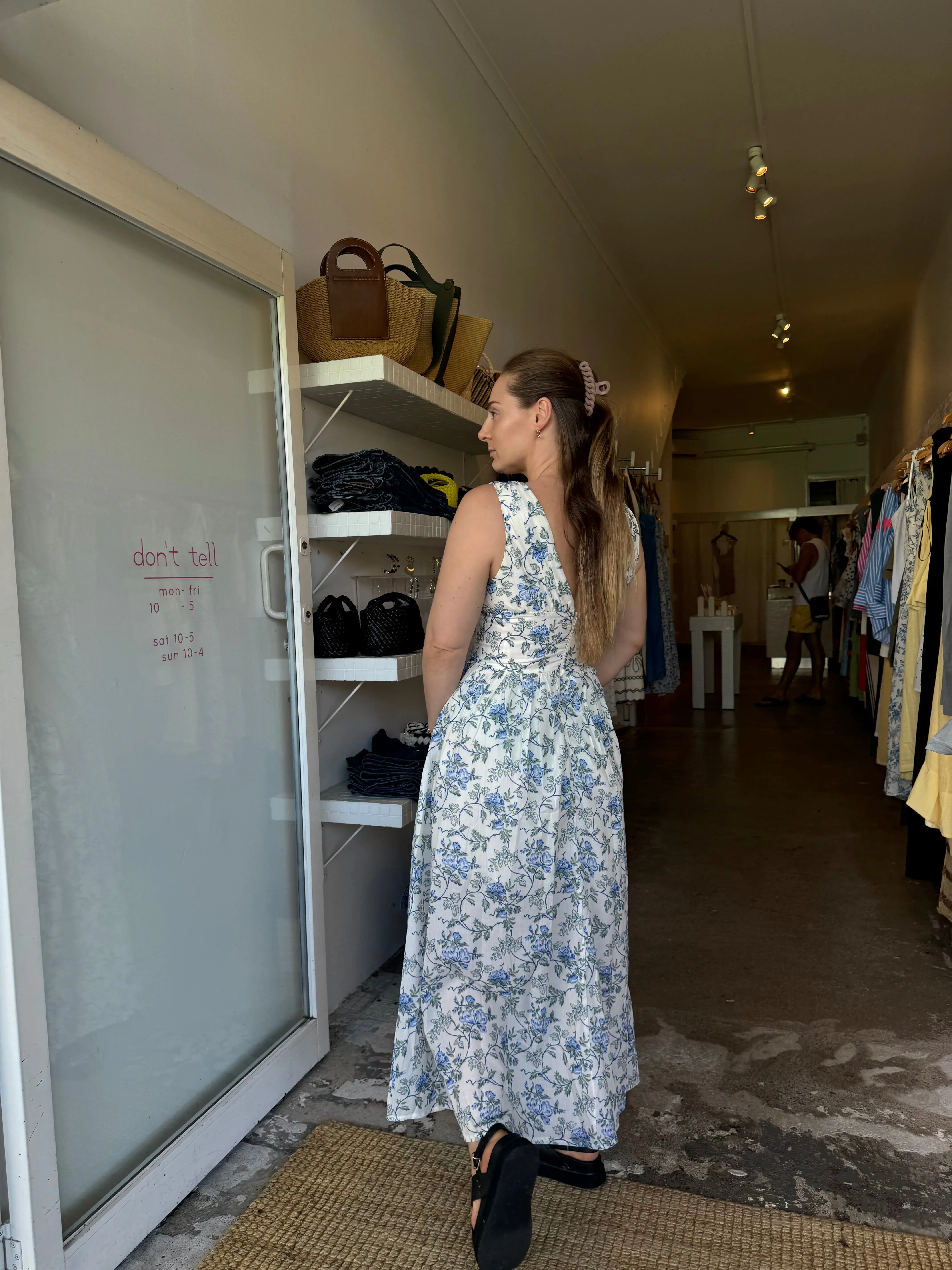 Magnolia maxi dress