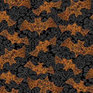 Makower - Mystery Manor - Bats - Pumpkin