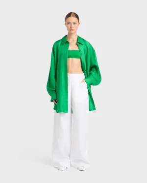 Marfa Oversize Shirt - Kelly